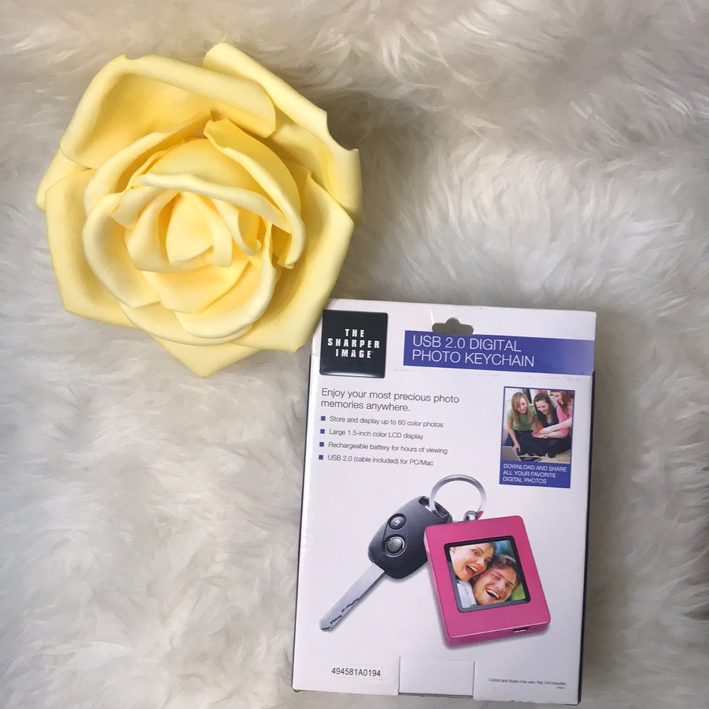 The Sharper Image USB 2.0 Digital Photo Keychain - Picture 6 of 10